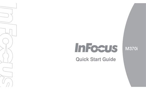 User manual InFocus M370i (English .